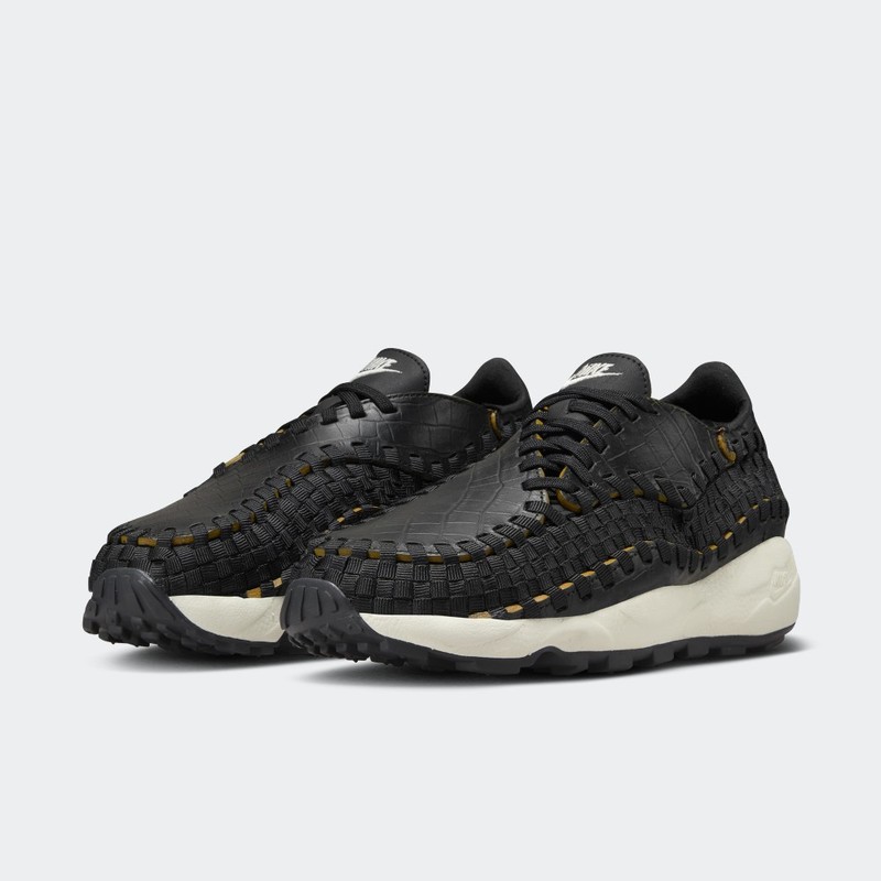 Nike Air Footscape Woven "Black Croc" | FQ8129-010