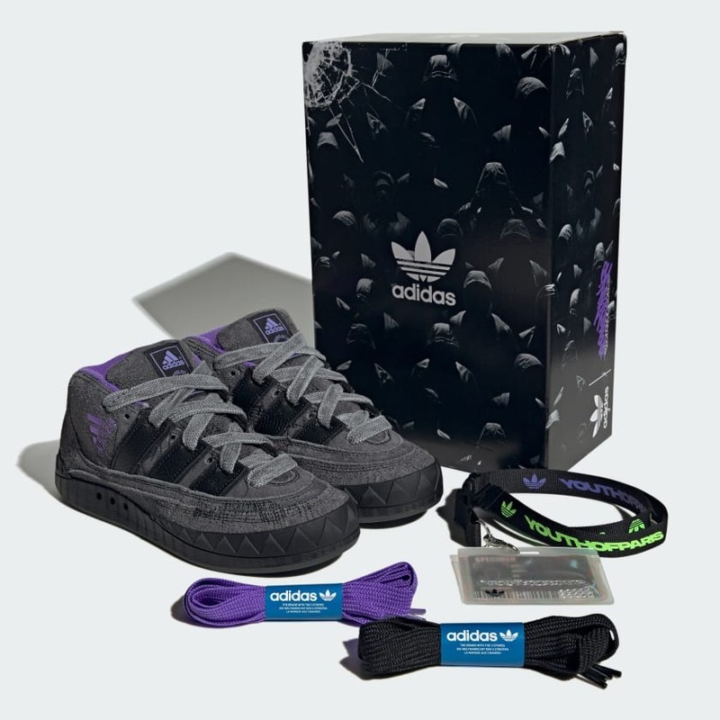 Youth of Paris x adidas Adimatic Mid "Carbon" | IE8359