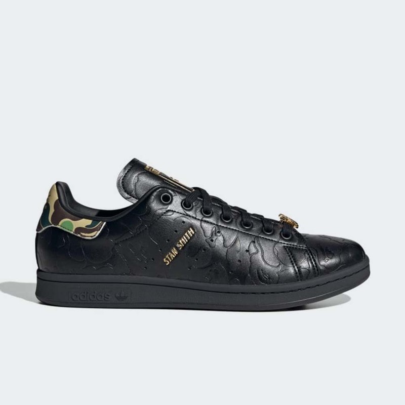 BAPE x adidas Stan Smith "30th Anniversary Black" | IG1116