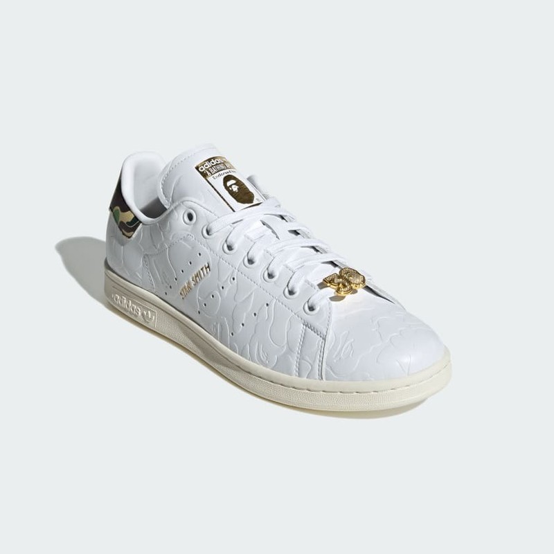 BAPE x adidas Stan Smith "30th Anniversary White" | IG1115