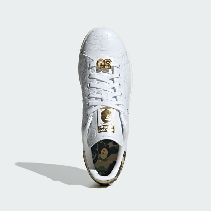 BAPE x adidas Stan Smith "30th Anniversary White" | IG1115