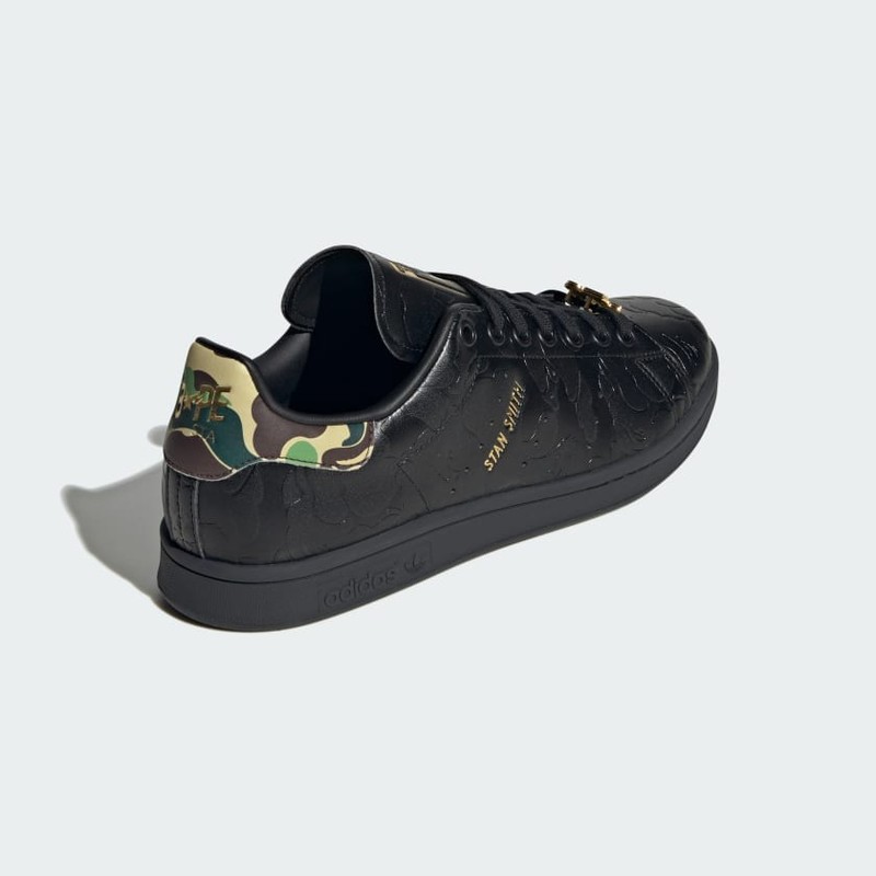 BAPE x adidas Stan Smith "30th Anniversary Black" | IG1116