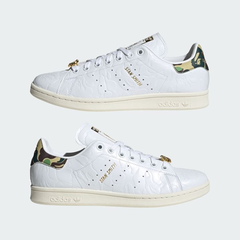BAPE x adidas Stan Smith "30th Anniversary White" | IG1115