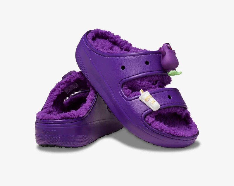 McDonald's x Crocs Cozzzy Sandal "Grimace" | 209392-510