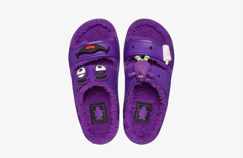 McDonald's x Crocs Cozzzy Sandal "Grimace" | 209392-510