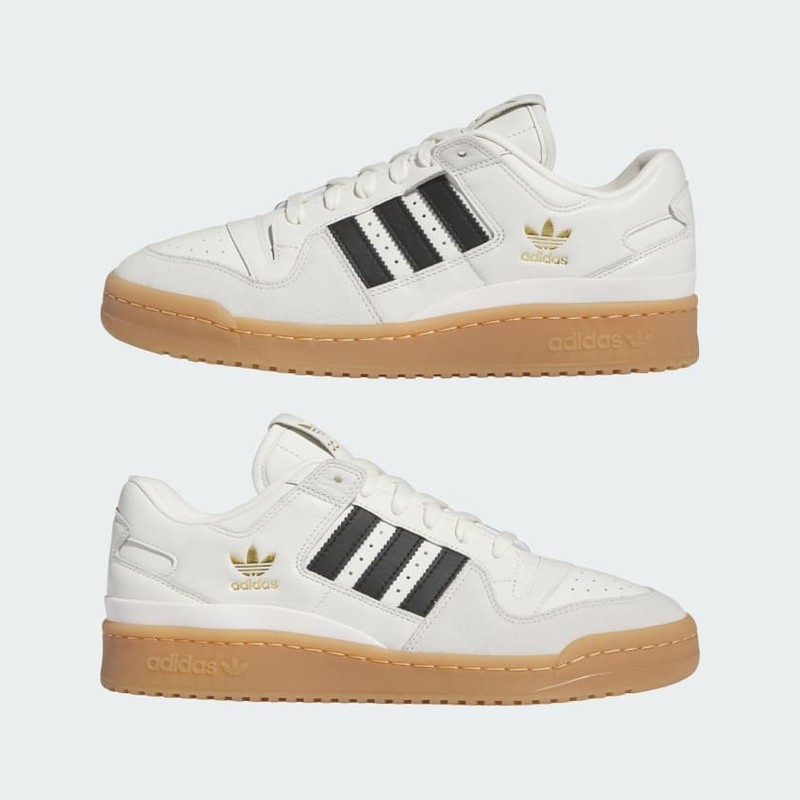 adidas Forum 84 Low CL "White/Black/Gum" | IG3769