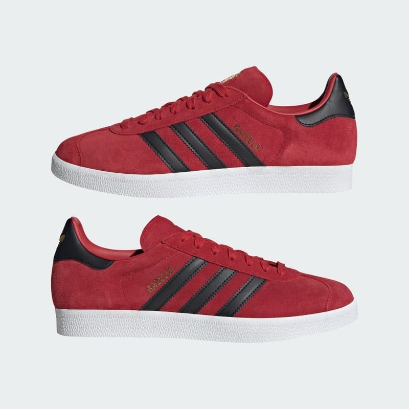 Manchester United x adidas Gazelle "Mufc Red/Black" | IE8503