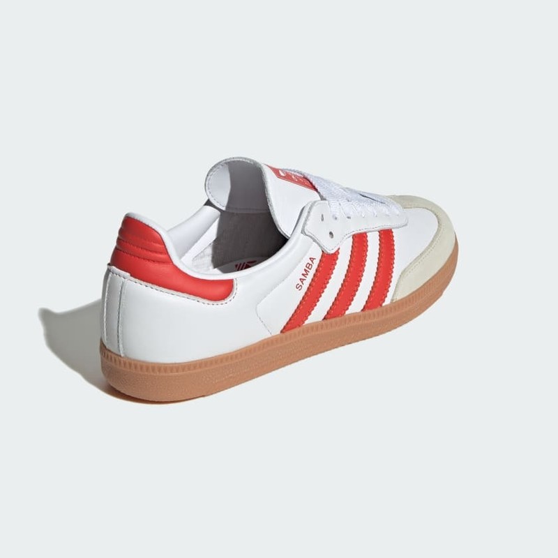 adidas Samba OG "White/Solar Red" | IF6513