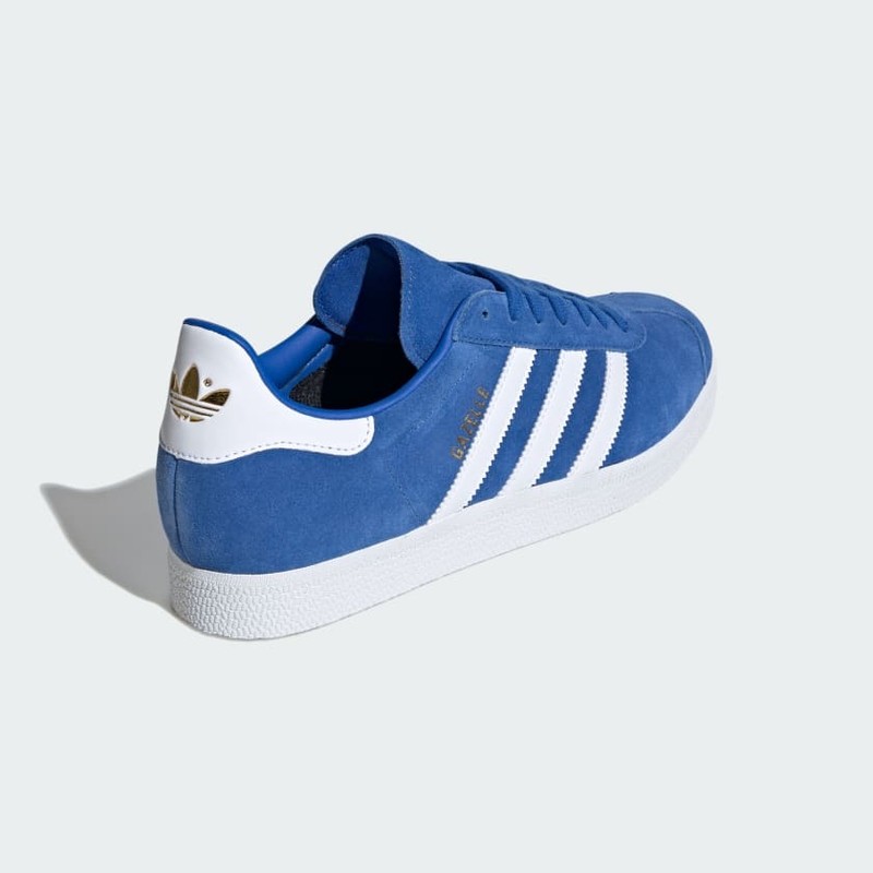 Leeds United x adidas Gazelle "Blue/White" | IE8497