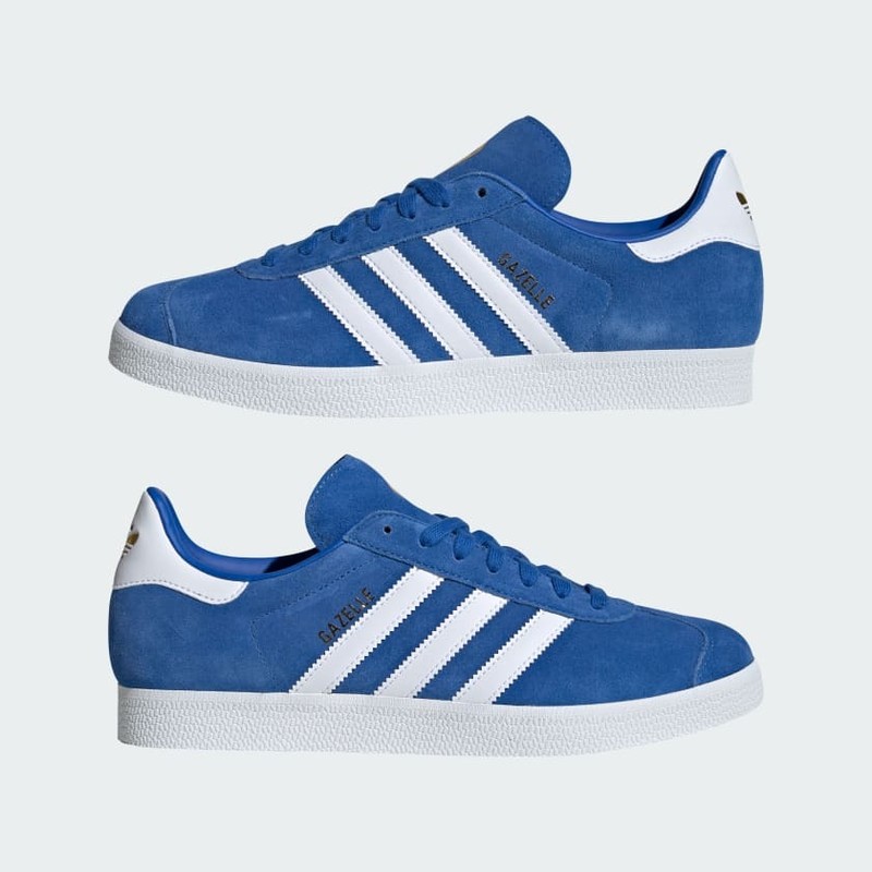 Leeds United x adidas Gazelle "Blue/White" | IE8497