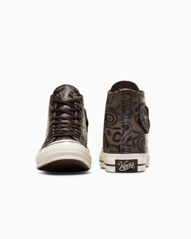 Wonka x Converse Chuck 70 High "Chocolate Swirl" | A08151C