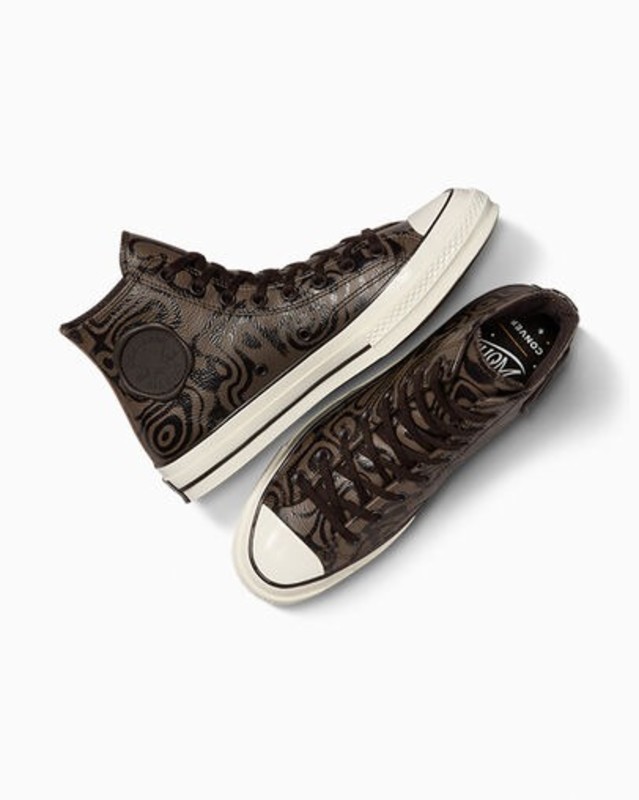 Wonka x Converse Chuck 70 High "Chocolate Swirl" | A08151C