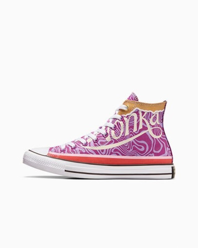 Wonka x Converse Chuck Taylor All Star "Purple Swirl" | A08154C