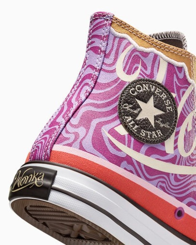 Wonka x Converse Chuck Taylor All Star "Purple Swirl" | A08154C