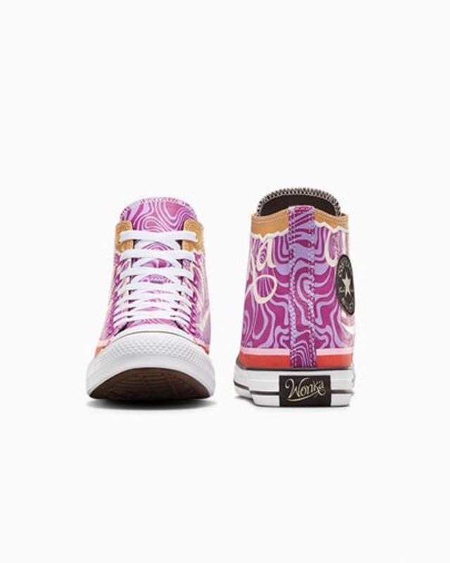 Wonka x Converse Chuck Taylor All Star "Purple Swirl" | A08154C