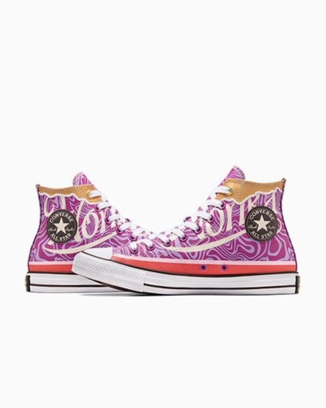 Wonka x Converse Chuck Taylor All Star "Purple Swirl" | A08154C
