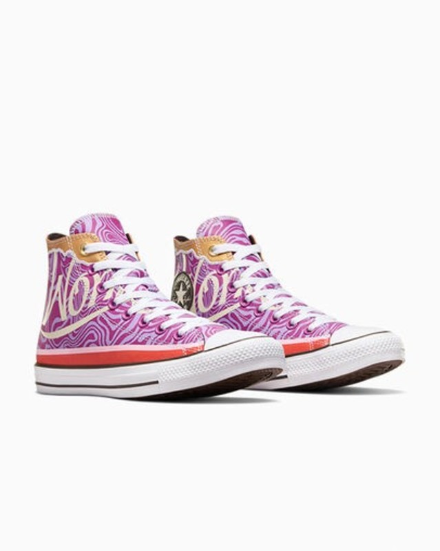 Wonka x Converse Chuck Taylor All Star "Purple Swirl" | A08154C