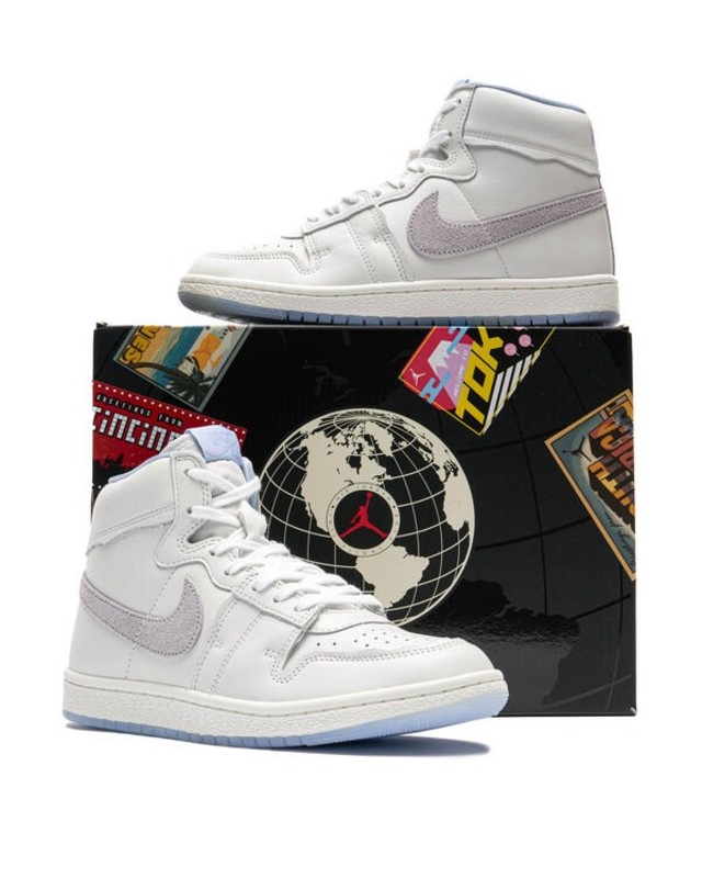 Forget Me Nots x Jordan Air Ship “From Bud To Flower” | FQ4123-105 Forget Me Nots x Jordan Air Ship “From Bud To Flower” | FQ4123-105