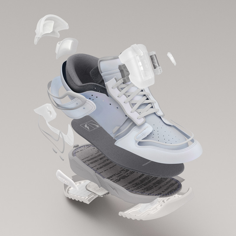 RTFKT x Nike Dunk Genesis "Ghost" | HQ3034-001