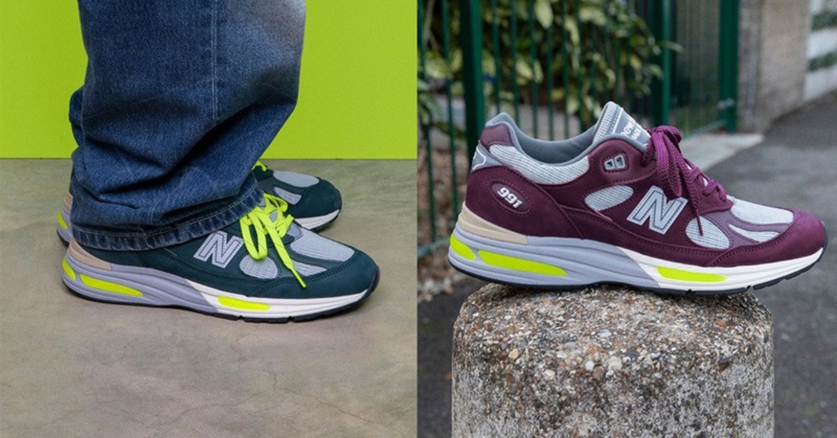 Bright Yellow Highlights the Sole of the Patta x New Balance 991v2 Bright Yellow Highlights the Sole of the Patta x New Balance 991v2