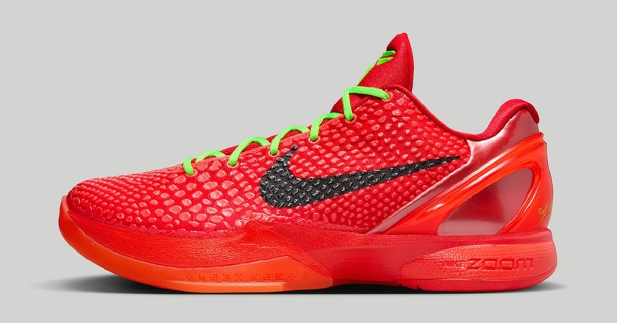 Nike Kobe 6 Protro "Reverse Grinch" Revealed by Anthony Davis Nike Kobe 6 Protro "Reverse Grinch" Revealed by Anthony Davis