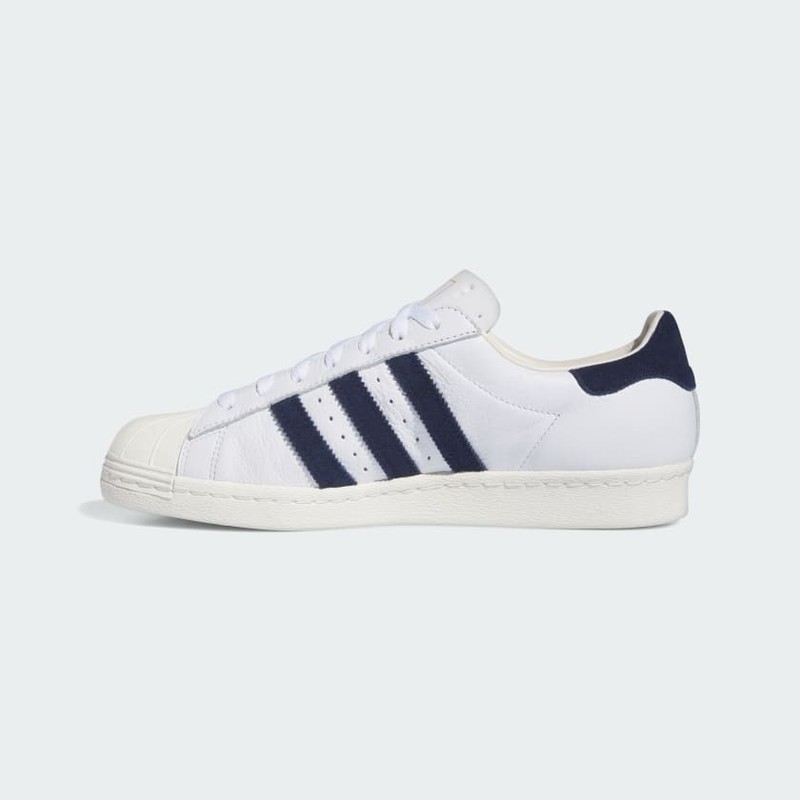 Pop Trading Company x adidas Superstar ADV "White/Navy" | IE3408