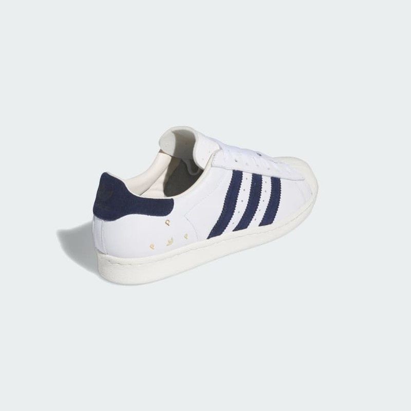 Pop Trading Company x adidas Superstar ADV "White/Navy" | IE3408
