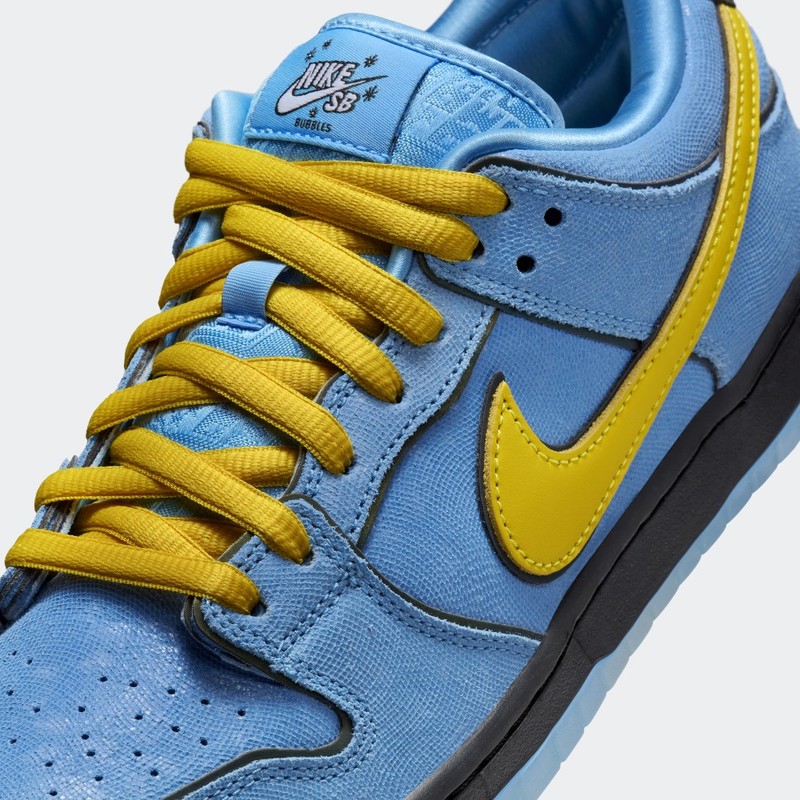 The Powerpuff Girls x Nike SB Dunk Low "Bubbles" | FZ8320-400