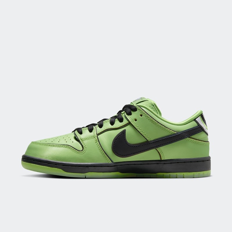 The Powerpuff Girls x Nike SB Dunk Low "Buttercup" | FZ8319-300