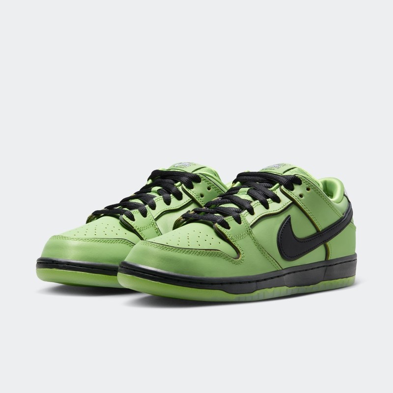The Powerpuff Girls x Nike SB Dunk Low "Buttercup" | FZ8319-300