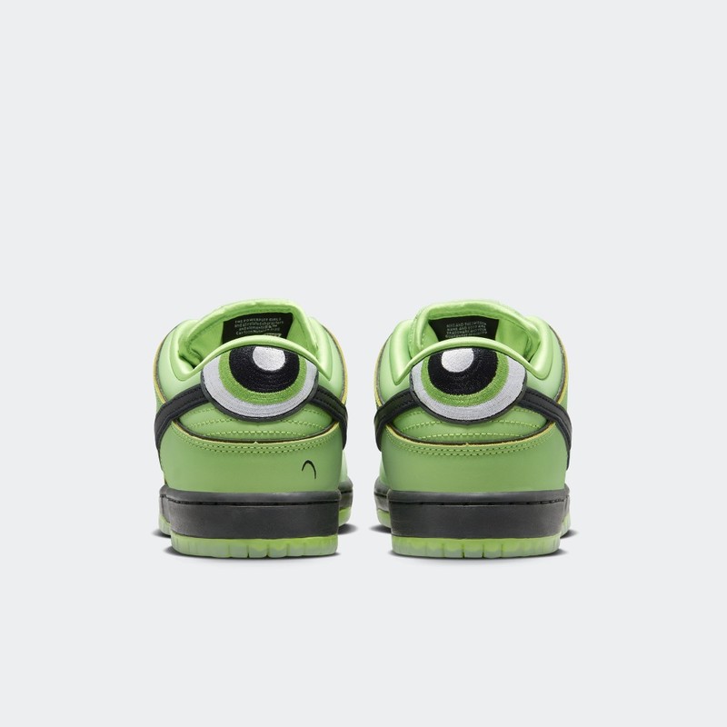 The Powerpuff Girls x Nike SB Dunk Low "Buttercup" | FZ8319-300
