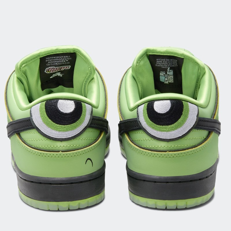 The Powerpuff Girls x Nike SB Dunk Low "Buttercup" | FZ8319-300