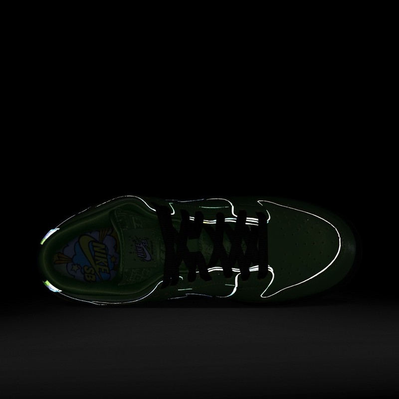 The Powerpuff Girls x Nike SB Dunk Low "Buttercup" | FZ8319-300
