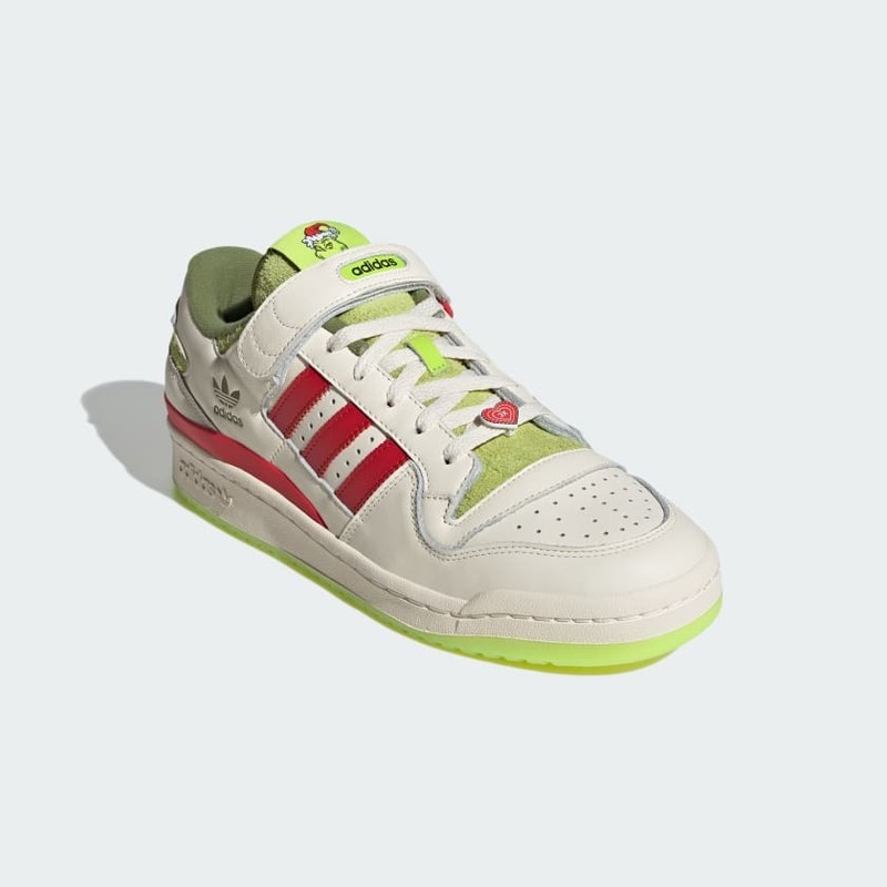 The Grinch x adidas Forum Low "Green" | ID3512