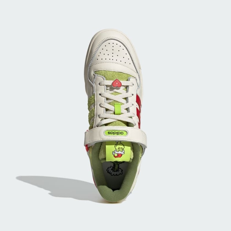 The Grinch x adidas Forum Low "Green" | ID3512
