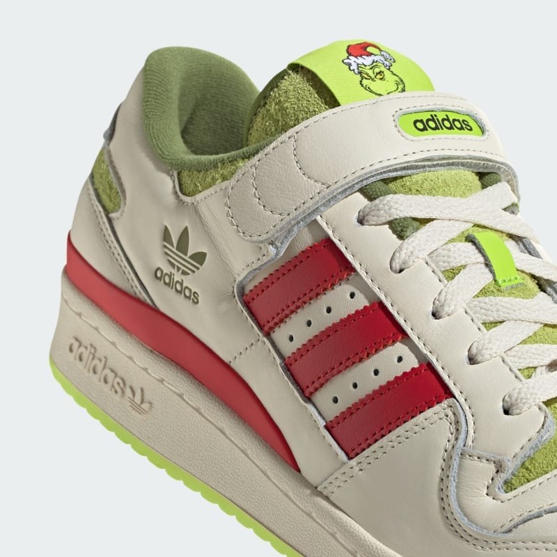 The Grinch x adidas Forum Low "Green" | ID3512
