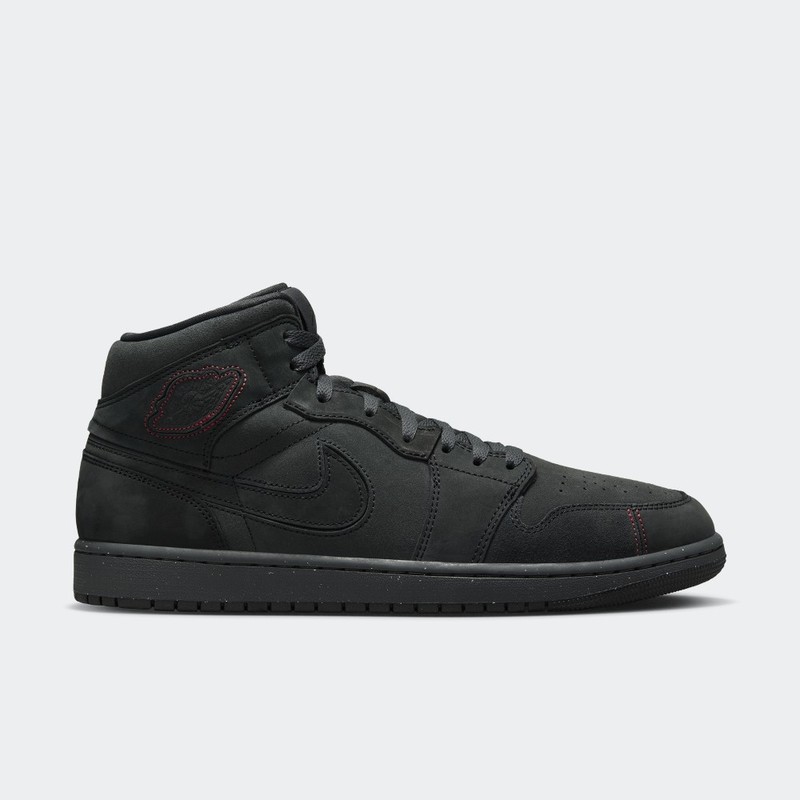 Air Jordan 1 Mid SE Craft "Dark Smoke Grey" | FD8634-001