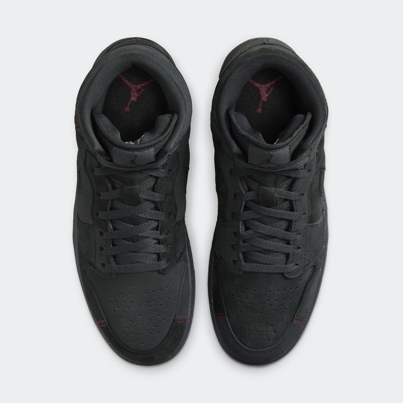 Air Jordan 1 Mid SE Craft "Dark Smoke Grey" | FD8634-001