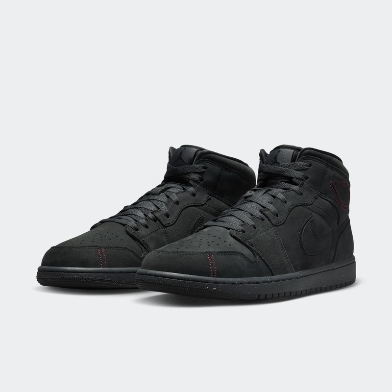 Air Jordan 1 Mid SE Craft "Dark Smoke Grey" | FD8634-001