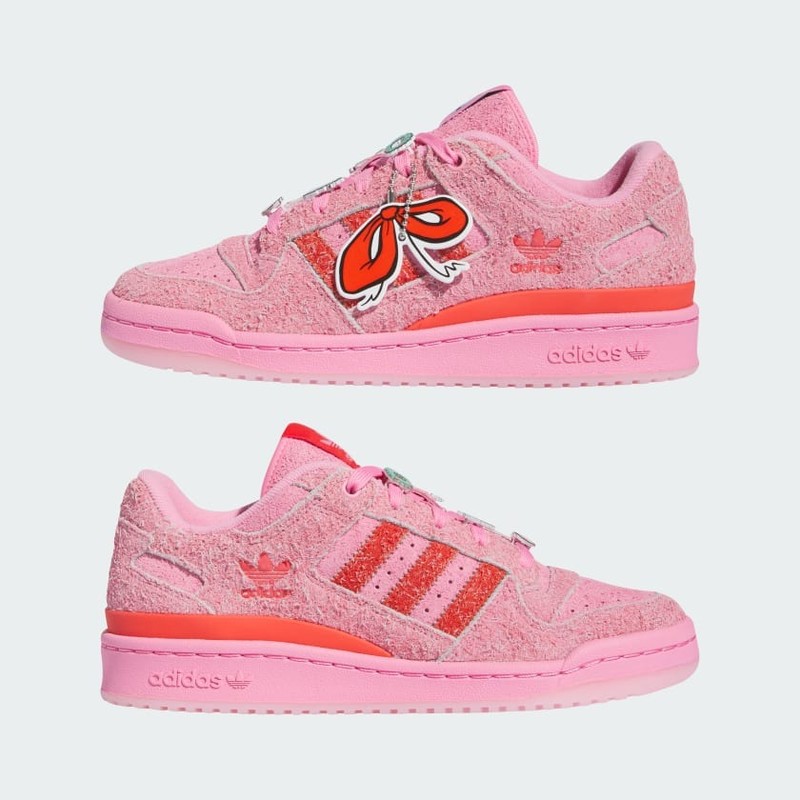The Grinch x adidas Forum Low CL "Cindy Lou Who" | ID8895