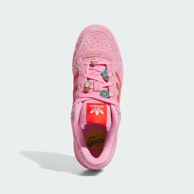 The Grinch x adidas Forum Low CL "Cindy Lou Who" | ID8895