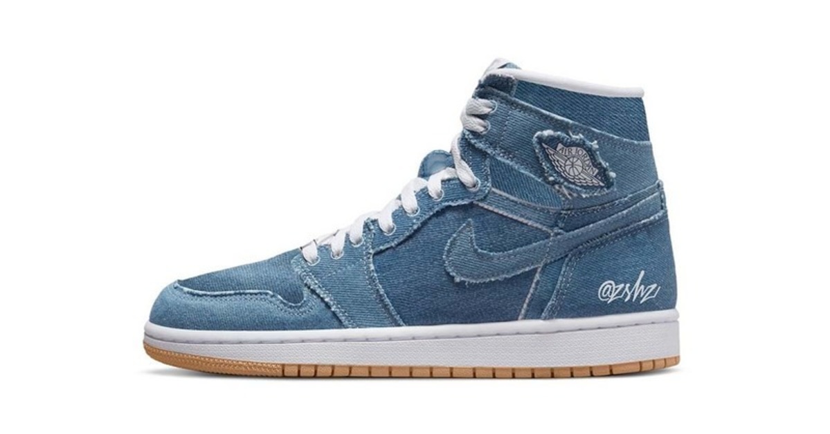 The Air Jordan 1 High Gets a Denim Makeover in Summer 2024 The Air Jordan 1 High Gets a Denim Makeover in Summer 2024