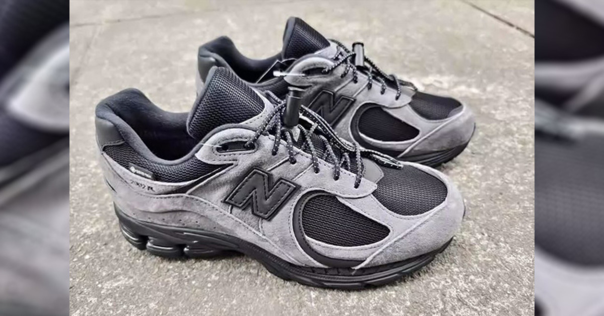 The 2002R from New Balance and JJJJound with GORE-TEX
