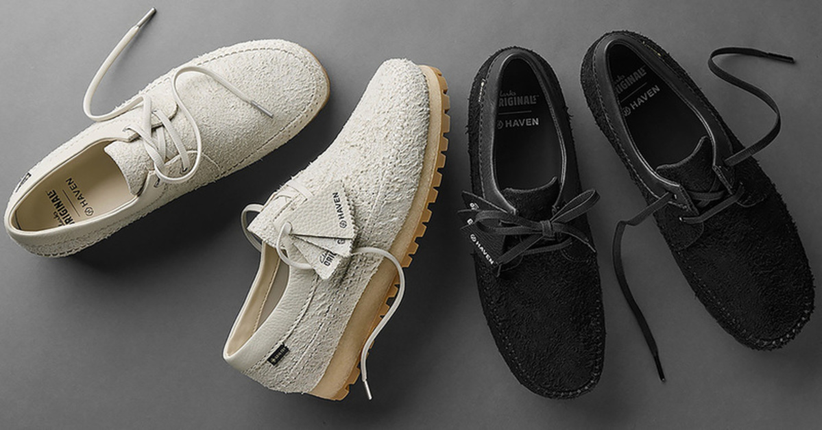 HAVEN x Clarks Originals Weaver GTX made from robust materials HAVEN x Clarks Originals Weaver GTX made from robust materials