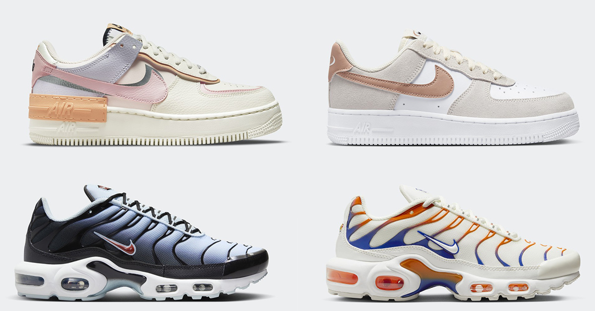 Viele neue Styles bei Nike