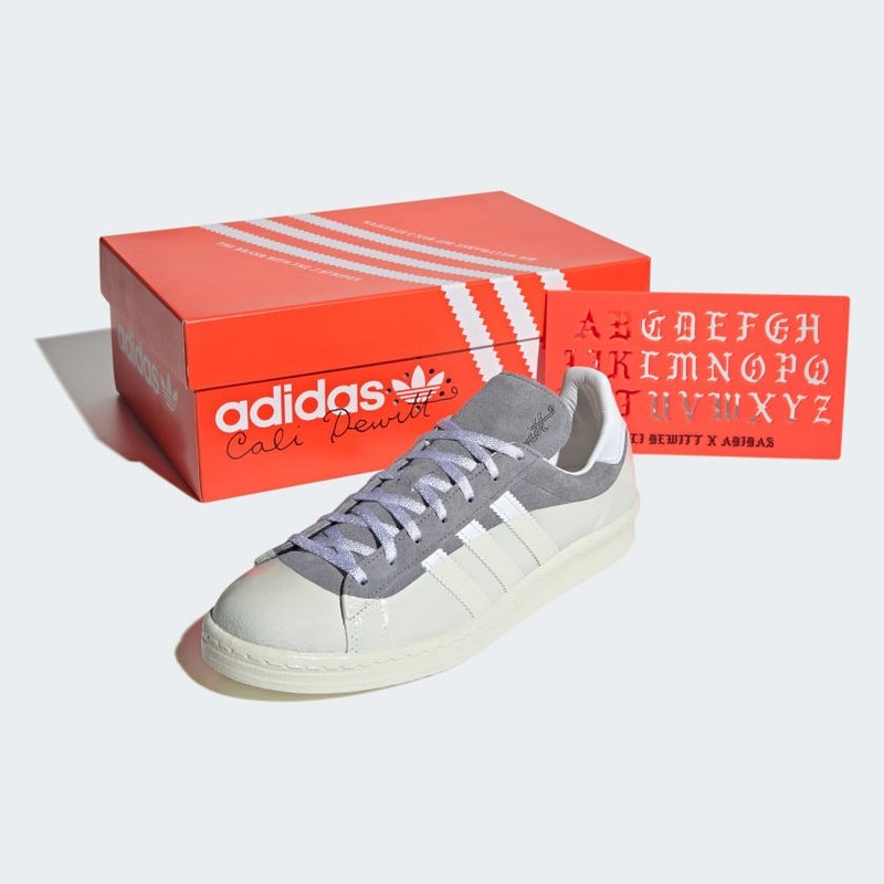 Cali DeWitt x adidas Campus 80s "Grey" | IG3137