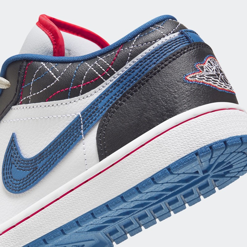 Air Jordan 1 Low SE "Black/Industrial Blue" | FV3622-141