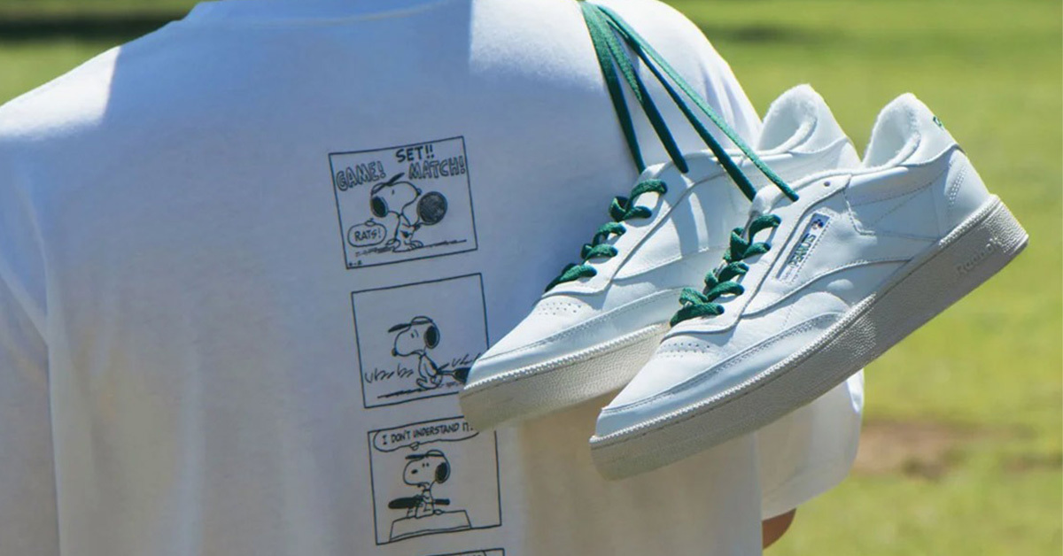Peanuts und Reebok droppen einen stylischen Club C für Snoopy-Fans Peanuts und Reebok droppen einen stylischen Club C für Snoopy-Fans