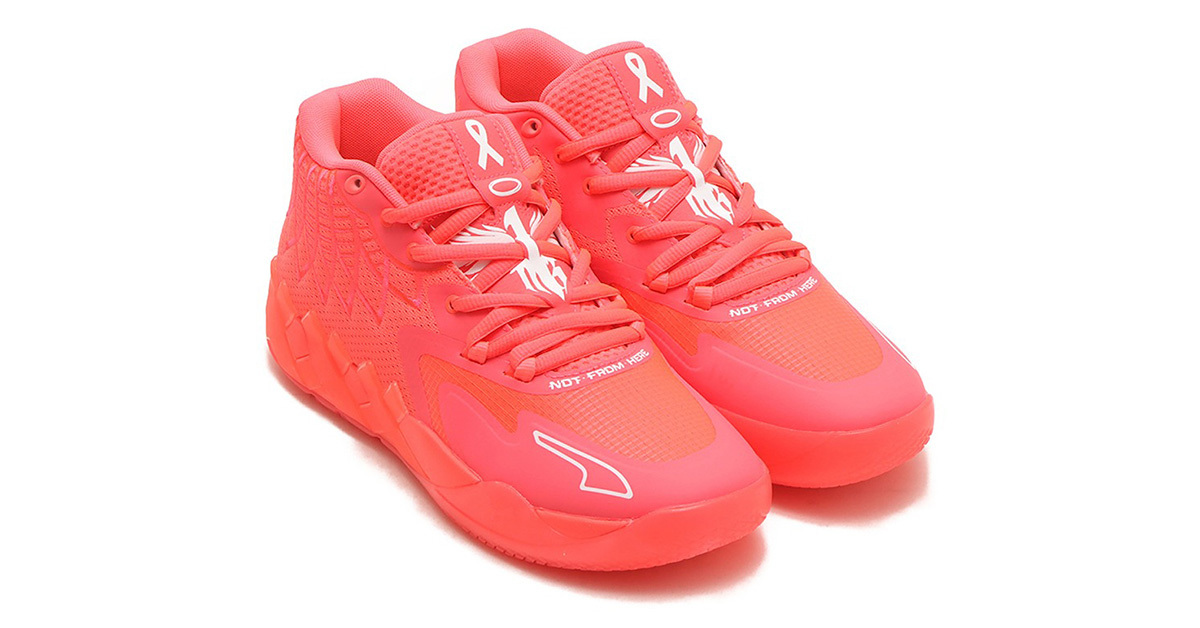 PUMA's MB.01 für Brustkrebs-Bewusstsein PUMA's MB.01 für Brustkrebs-Bewusstsein
