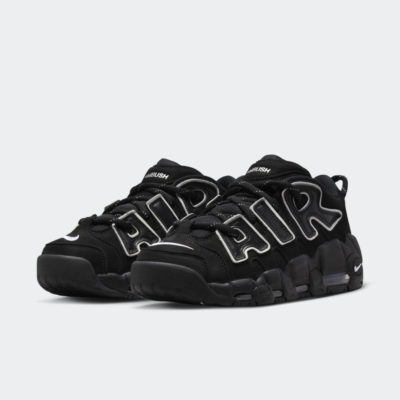 AMBUSH x Nike Air More Uptempo Low "Black/White" | FB1299-001